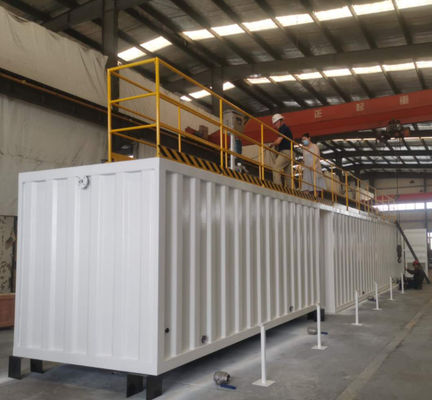 Containerized MBR Integrated Sewage Treatment Equipment Sewage Disposal Plant